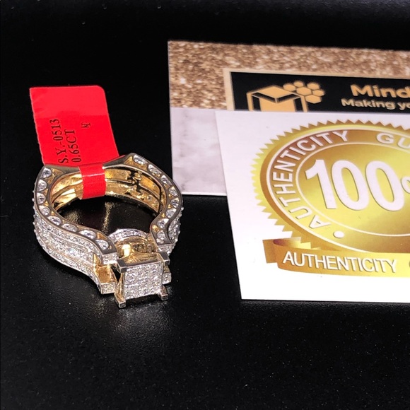 REAL DIAMOND designer ring Not CZ Appraisal incl. - Picture 9 of 10